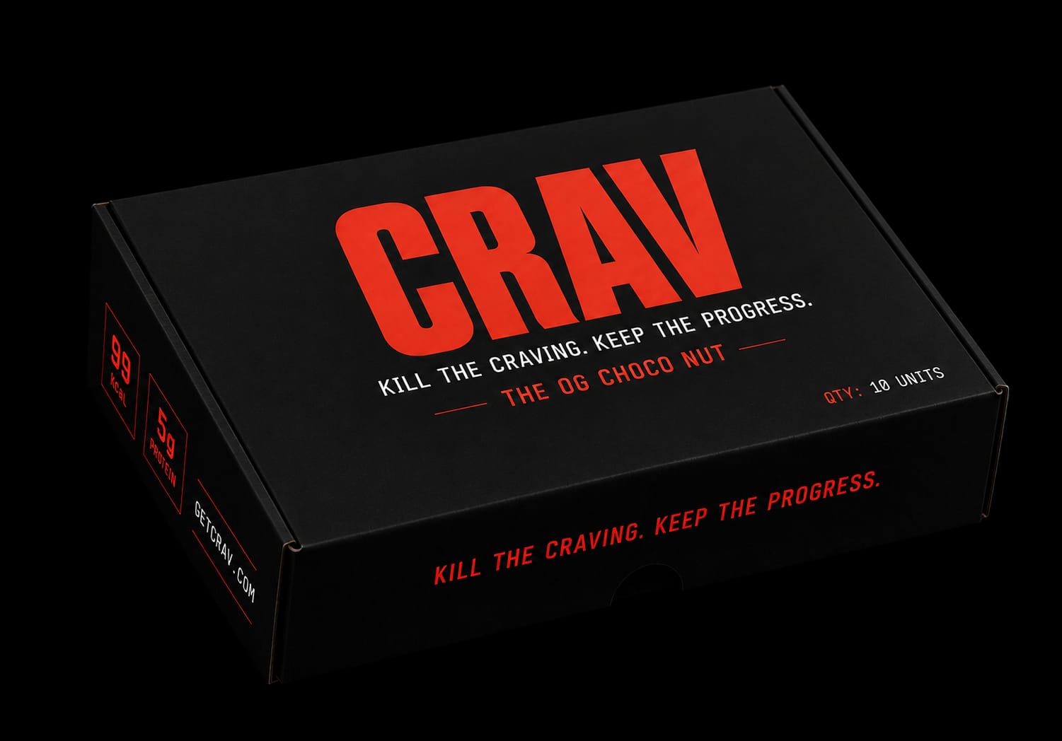 CRAV matchbox - 10-unit rigid mailer
