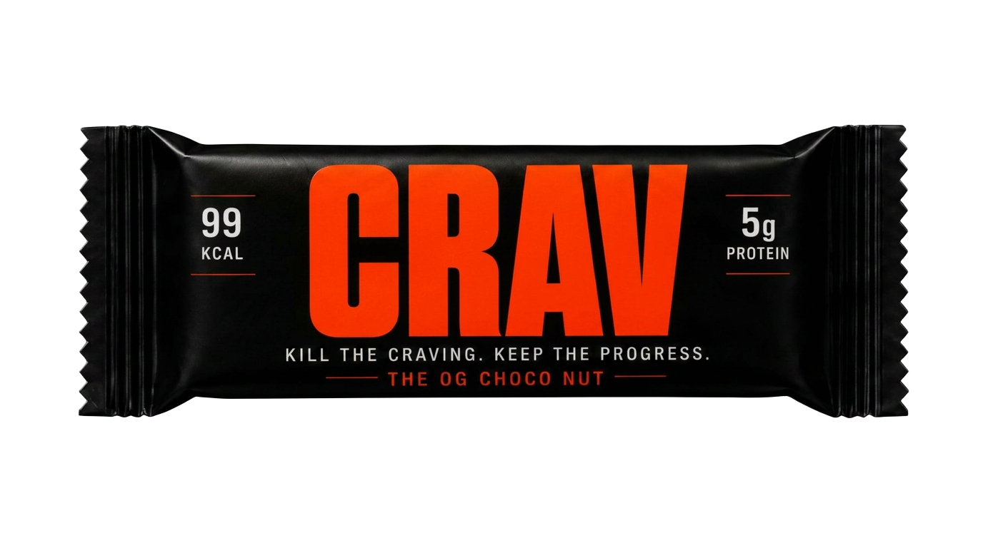 CRAV bar wrapped
